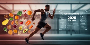 Optimize Performance: 2025 Athletic Nutrition Blueprint Athlete fueling with vibrant healthy foods for peak performance
