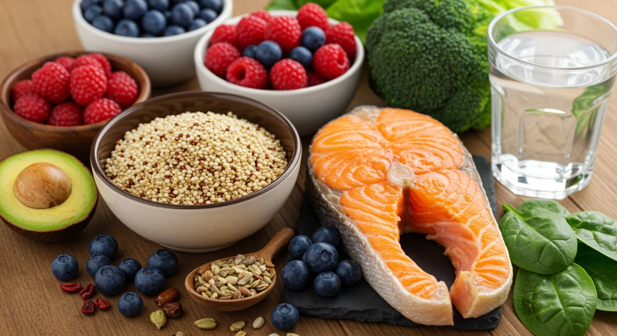 Balanced meal for athletic recovery and energy