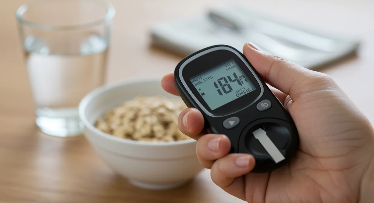 Monitoring blood glucose after eating