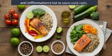 Top 10 Anti-Inflammatory Recipes for Gut Health in 2025 Colorful anti-inflammatory meal for gut health