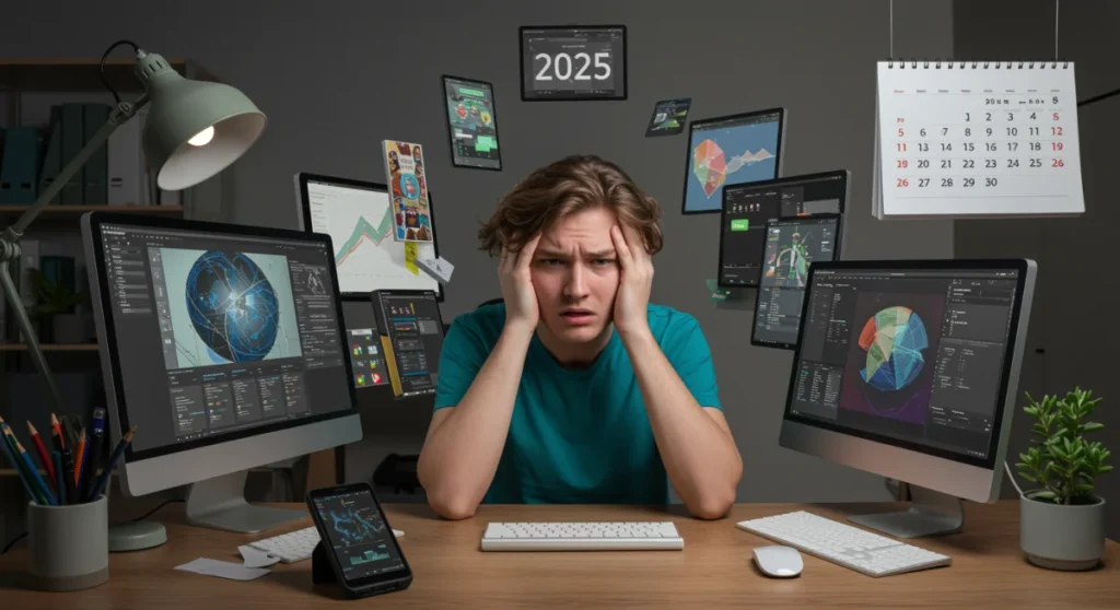 Overcoming Digital Burnout: 4-Step Process for Mental Health in 2025
