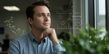 American professional practicing proactive mental wellness strategies in 2025